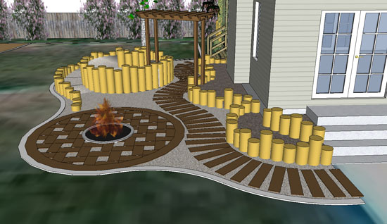 Landscaping the Back Yard